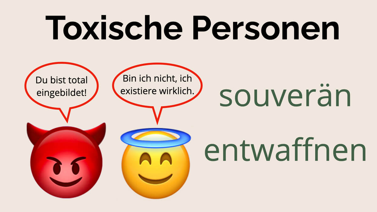 Wie kann man sich vor toxischen Menschen schützen?